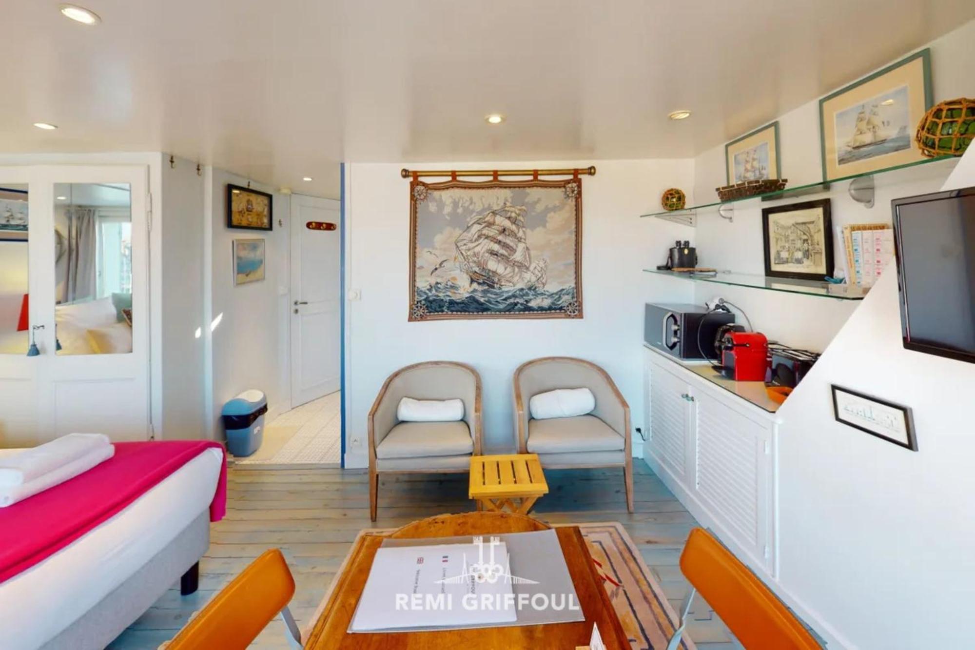 Racing The Wind Breathtaking Port View 2 Pers Apartamento Honfleur Exterior foto