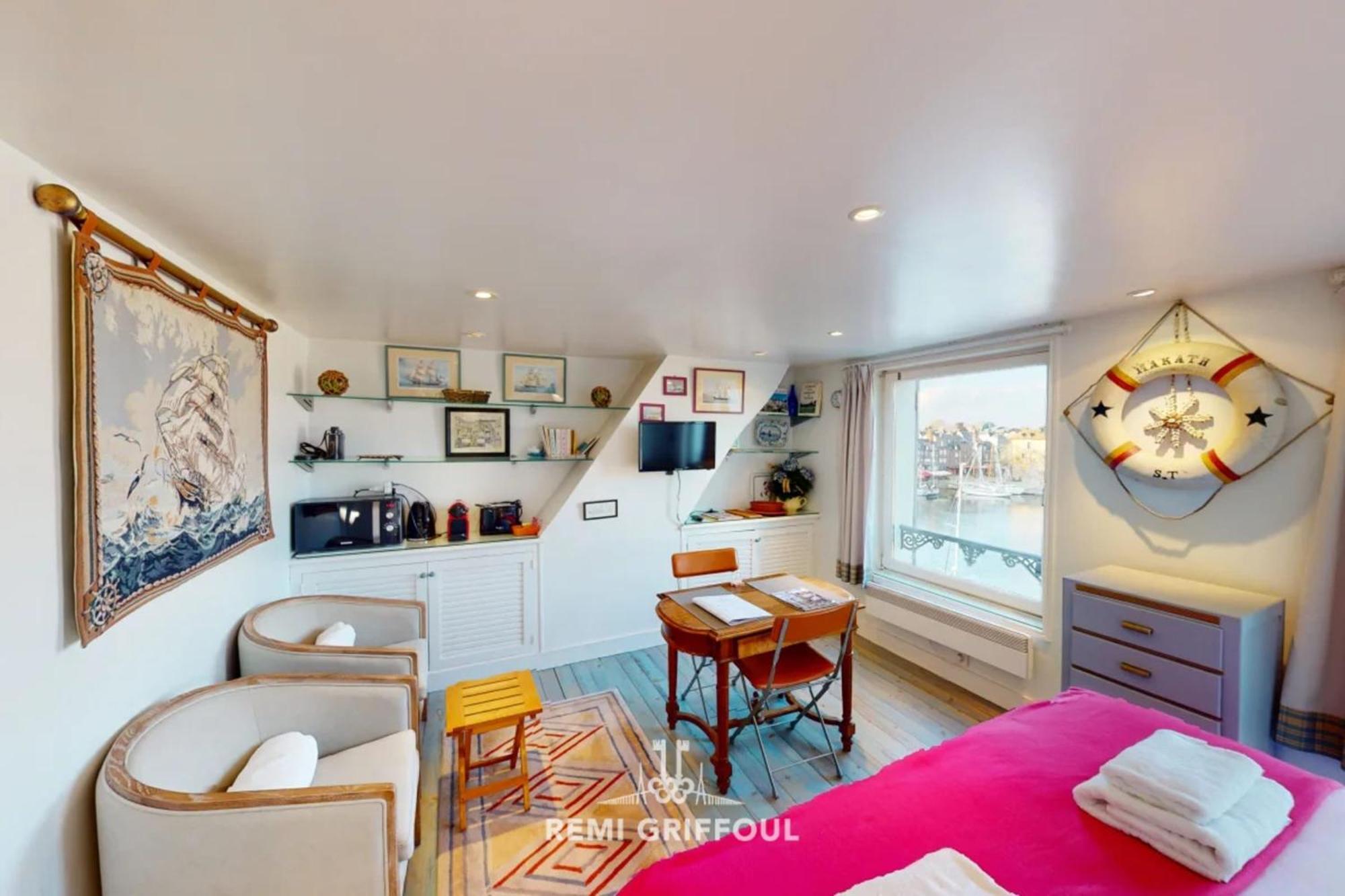 Racing The Wind Breathtaking Port View 2 Pers Apartamento Honfleur Exterior foto